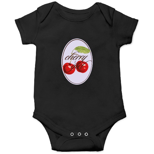 Cherry Girl Vintage Design Onesies