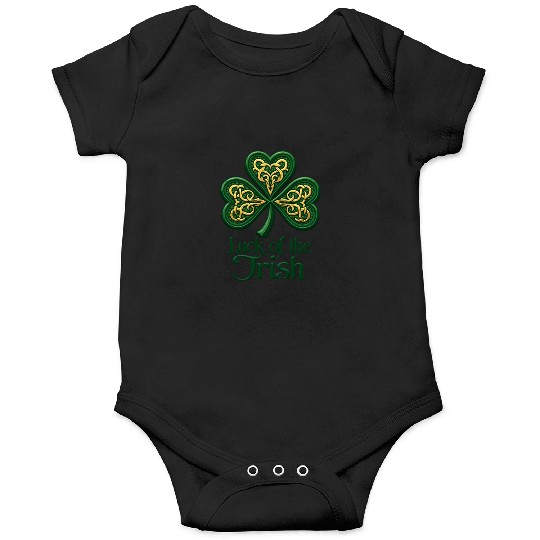 Celtic Shamrock Onesies – Luck of the Irish Design
