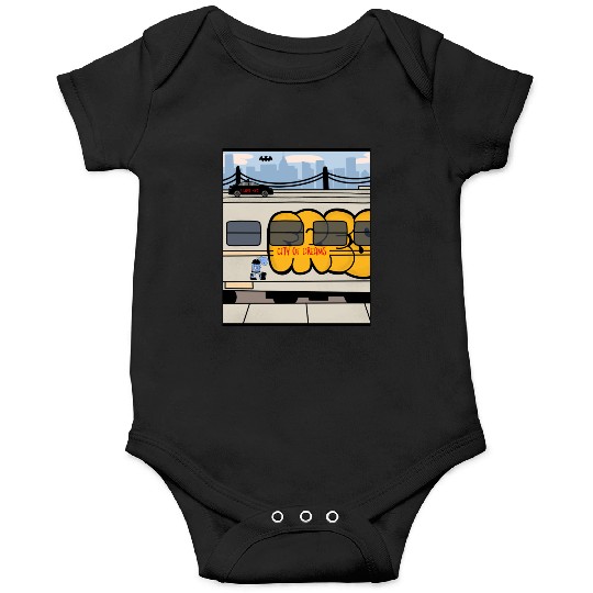 New York City – City of Dreams | NYC Skyline Onesies