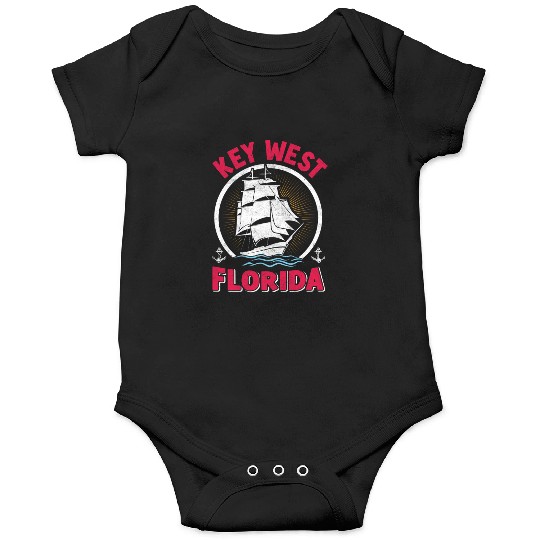 KEY-WEST FLORIDA Sunshine-State West Keys Onesies