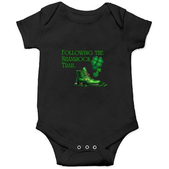 St. Patrick's Day - Following the Shamrock Trail Onesies