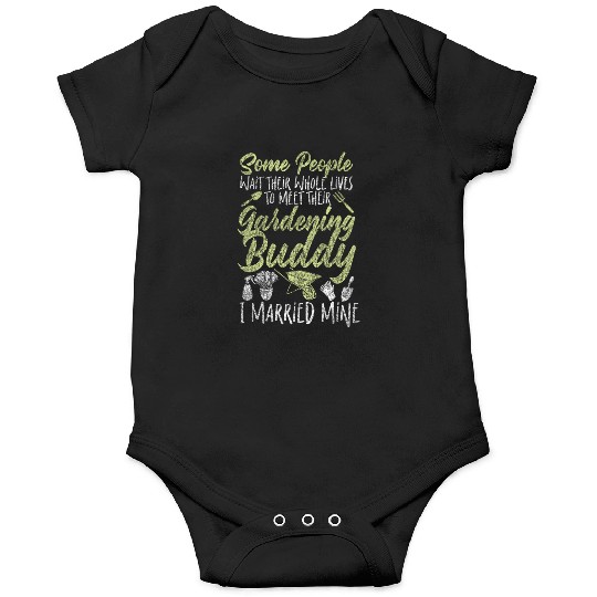 Plant Lover Gardening Husband Wife Onesies