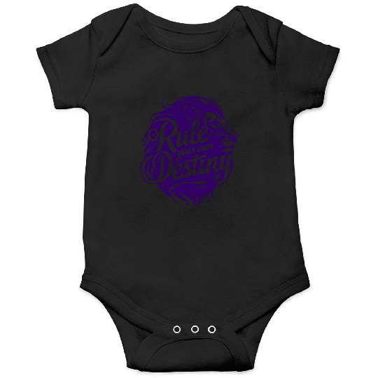Rule Your Destiny Lion art & Design Onesies