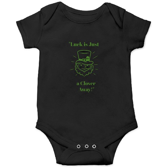 Luck is just a clover away Onesies