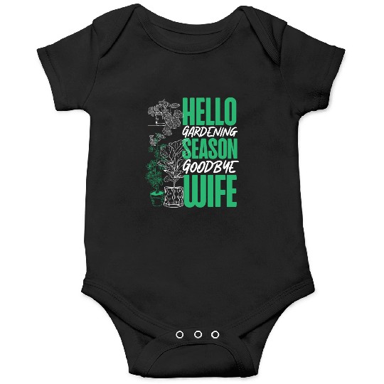 Plant Lover Gardening Husband Wife Onesies