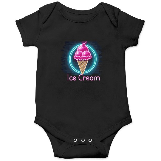 Neo Ice Cream – Cool & Colorful Onesies