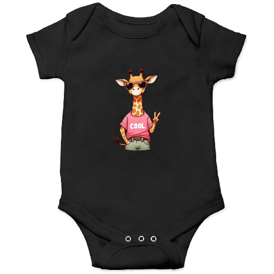 Cool giraffe Onesies