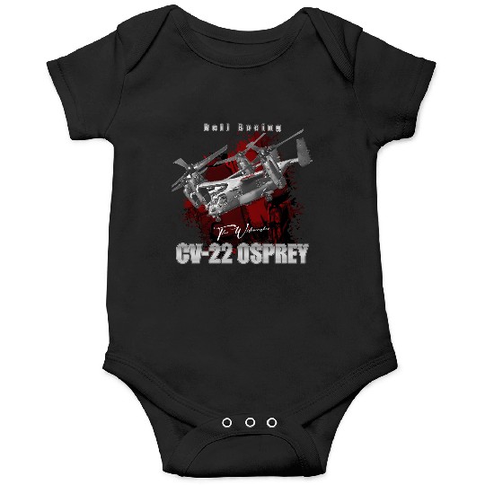 CV22 Osprey Us Air Force Hybrid Aircraft Onesies