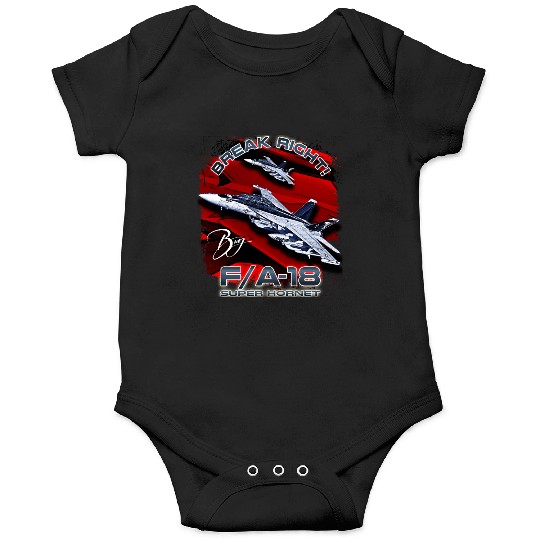 F/A18 Super Hornet Us Air Force Fighterjet Onesies