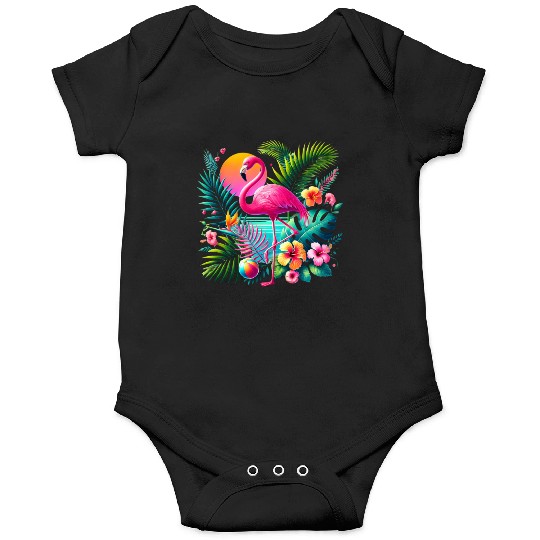 Flamingo Design Onesies