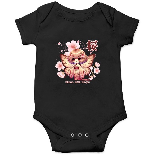Bloom with Magic - Kawaii Sakura Fairy Onesies