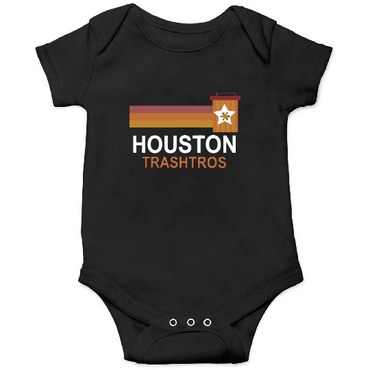 Houston Trashtros Asterisks Onesies