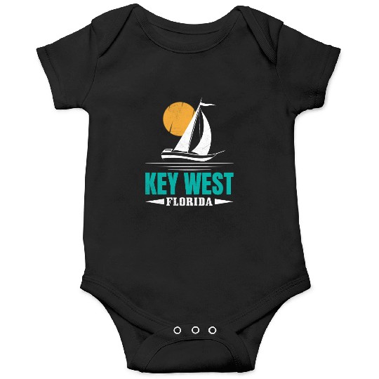 KEY-WEST FLORDIA Sailing West Keys Sailing Outfit Onesies