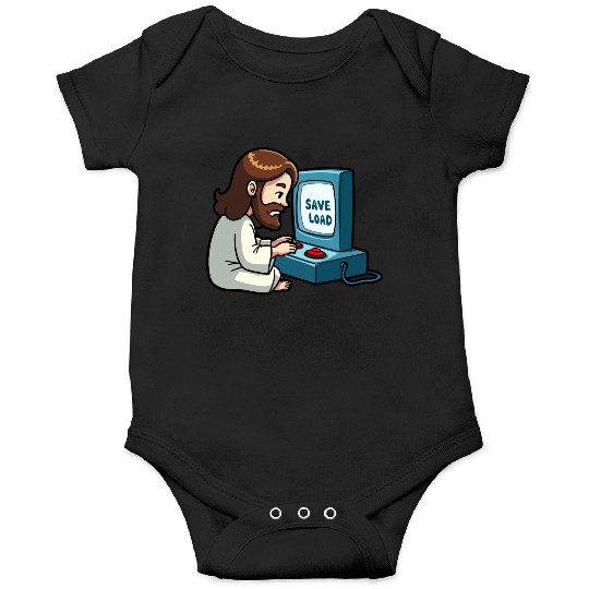 Jesus Saves and Loads Onesies