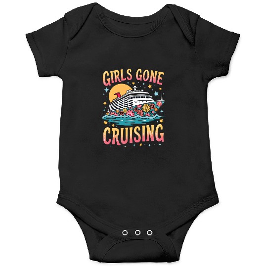 Friends Cruise Squad Besties Girls Gone Cruising Onesies