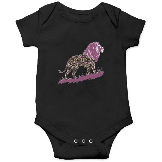 Star of David Pattern 1 Lion of Judah Onesies