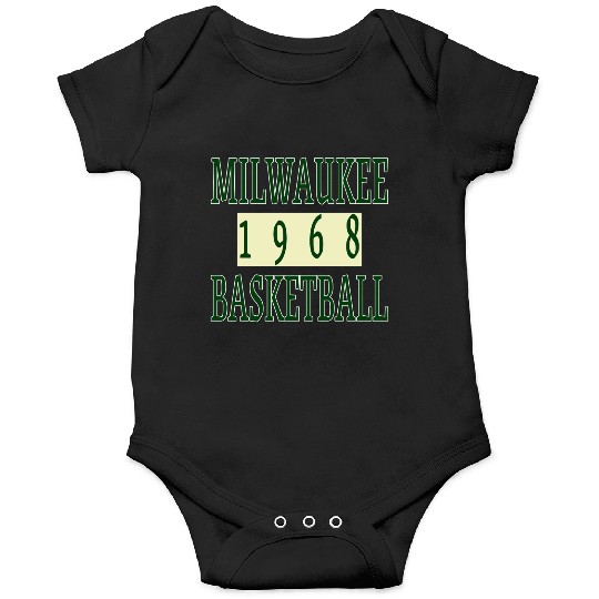 Milwaukee Basketball 1968 Classic Onesies