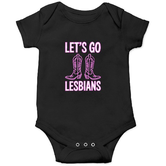 Let’s Go Lesbians Subtle Lesbian Pride Onesies