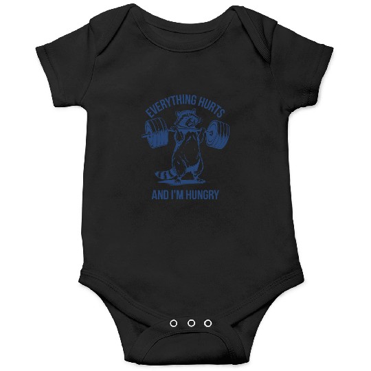 Everything Hurts Fitness Gym Sport Weightlifting Onesies
