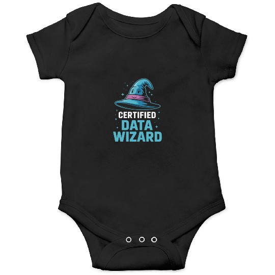 Certified Data Wizard Data Scientist Onesies