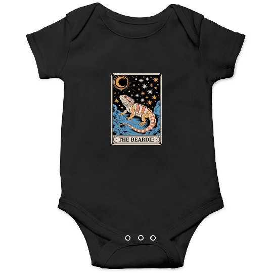 The Beardie Tarot Card Pogona Reptile Lover Onesies