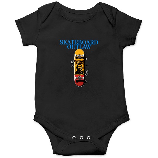 Skateboard Outlaw Onesies