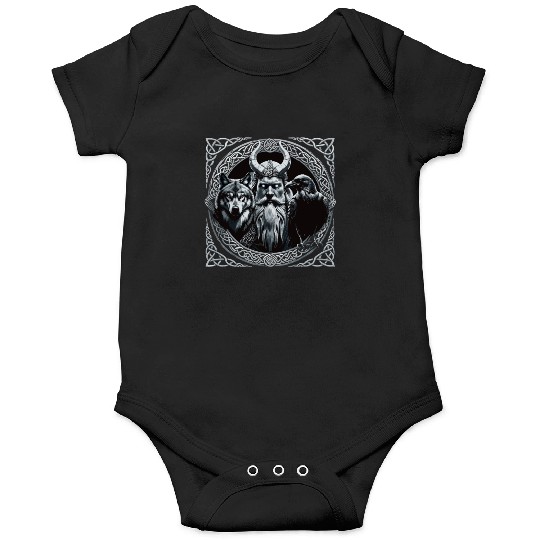Viking Warrior Man Odin Thor Norman Walhalla Onesies