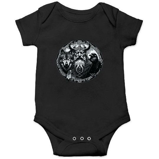 Viking Warrior Man Odin Thor Norman Walhalla Onesies