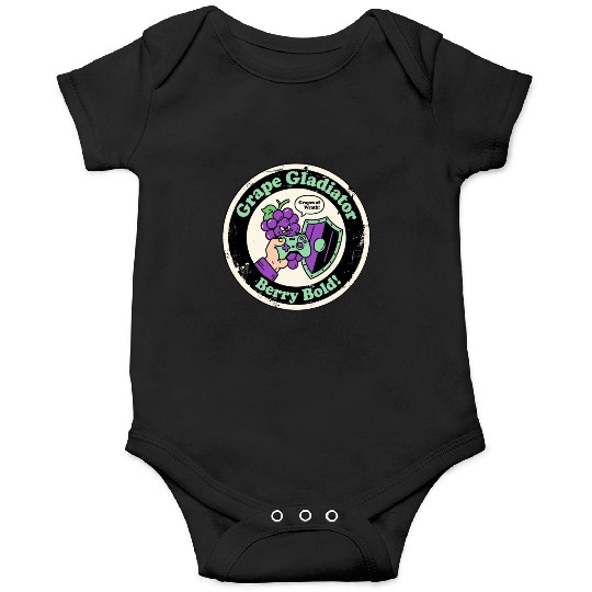 Grape Gladiator Berry Bold Gamer Onesies