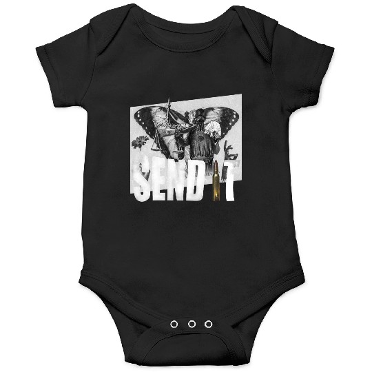 Send lawyers guns and money Onesies