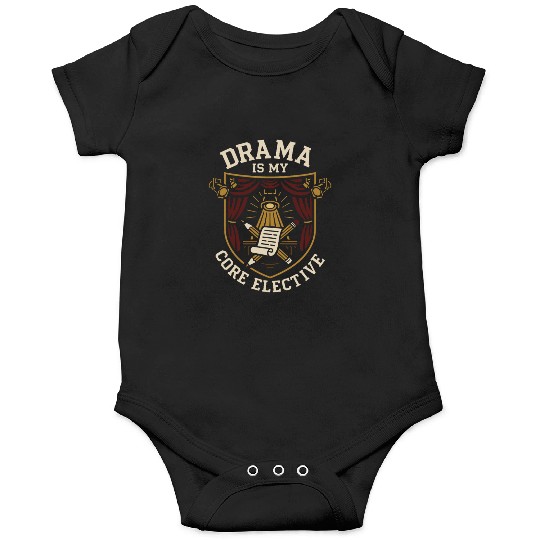 Theater Kid Drama Club Musical Theater Nerd Stage Onesies
