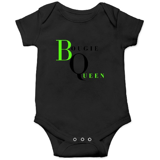 Bougie Queen Lime&Black Onesies