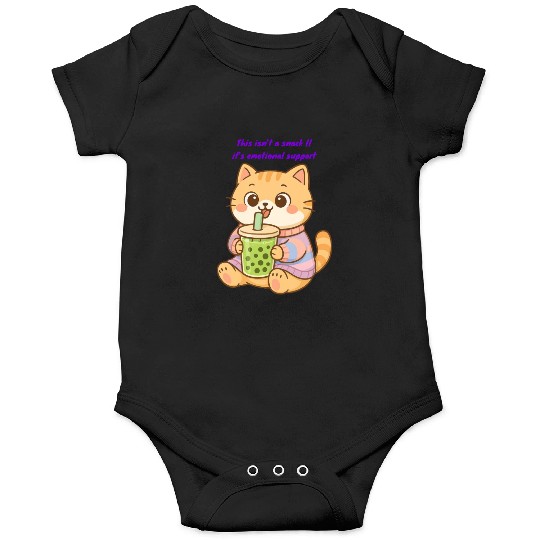 Chubby Cat & Green Tea Delight – Kawaii Vibes Onesies