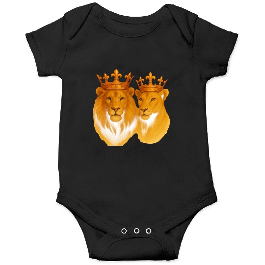 Royal Bond: The King & Queen of the Wild Onesies