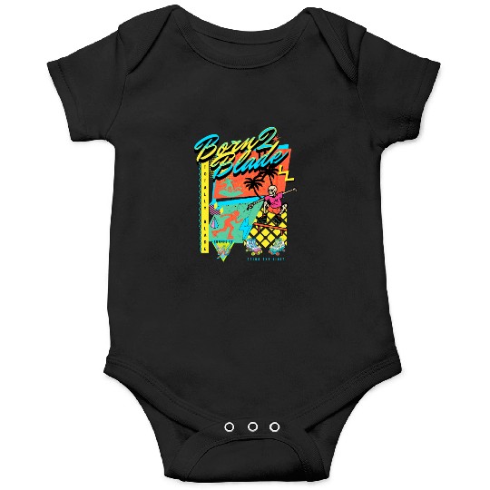 Born 2 Blade 90s Nostalgia Design Onesies