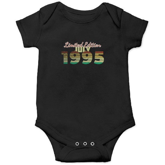 30th birthday Limited Edition SCR 07/1995 Onesies