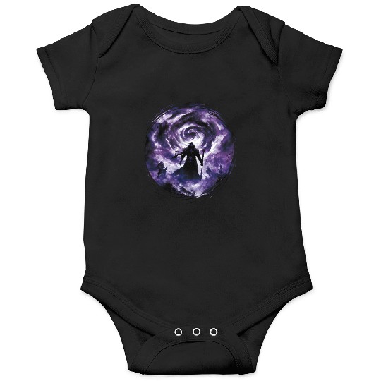 Dark Sorcerer with Purple Mist and Arcane Power Onesies