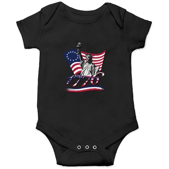 Liberty 1776 Onesies