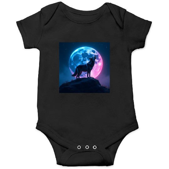Howl of the Neon Moon Onesies