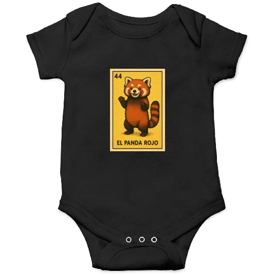 EL PANDA ROJO - THE RED PANDA - LA LOTERÍA Onesies
