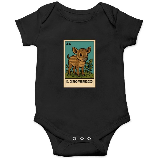 EL CERDO VERRUGOSO - THE WARTY PIG - LA LOTERÍA Onesies