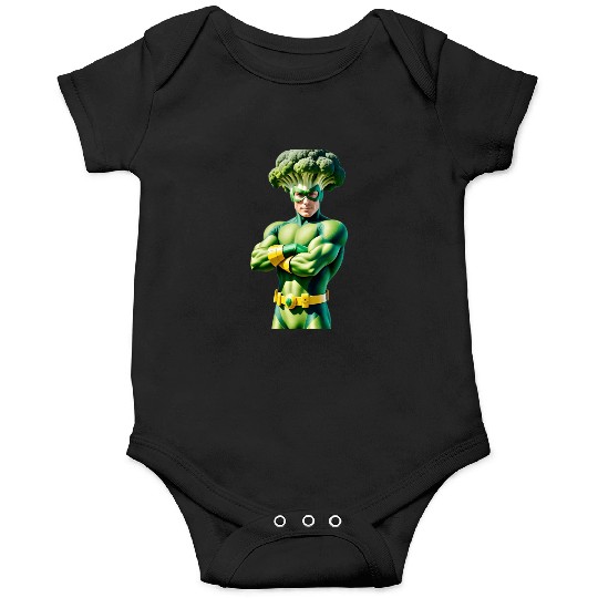 Broccoli Superhero Onesies