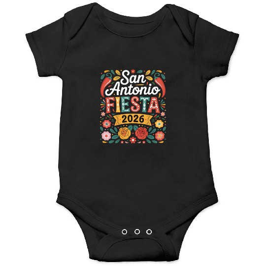 San Antonio 2026 Fiesta Cinco De Mayo Texas Onesies