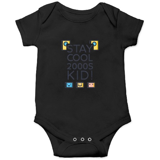 Stay Cool 2000s Kid – Y2K Retro Onesies