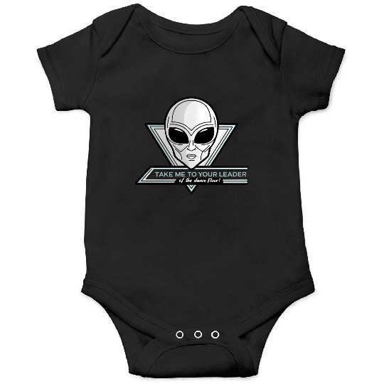 Take Me To Your Leader Alien Rave Retro 2000s Y2K Onesies