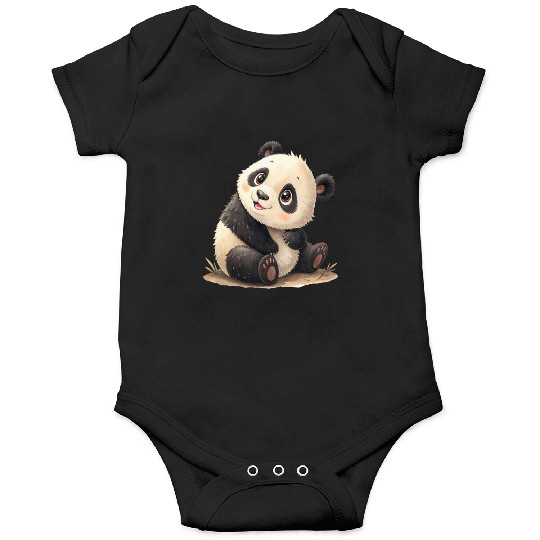 Bamboo Bliss Panda Onesies