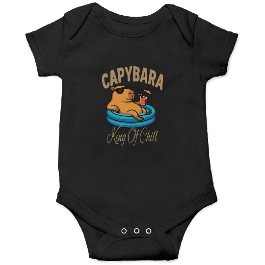 Capybara Chill Vibes King of Relaxation - Animal Onesies