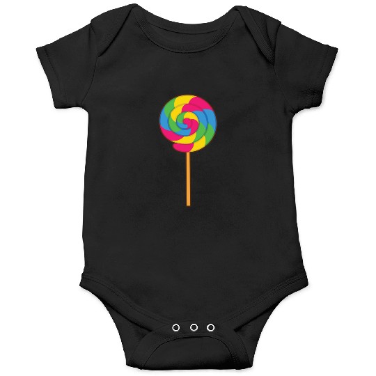 Lollipop Rainbow Sucker Candy Halloween Costume Onesies