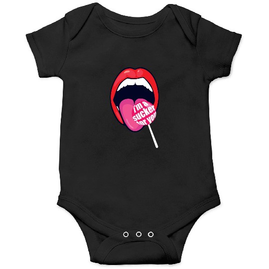 I m a Sucker For You Candy Pop Fans Lollipop 01 Onesies