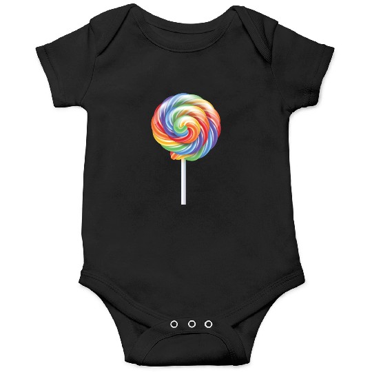 Lollipop Rainbow Sucker Candy Costume Halloween Onesies